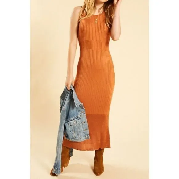 Free People Come My Way midi dress - Picture 4 of 7